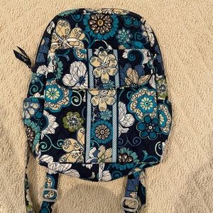 Vera Bradley Mod Floral Blue Backpack